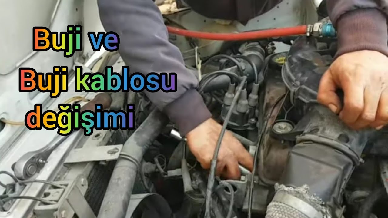 Renault 9 broadway buji ve buji kablosu değişimi nasıl yapılır.