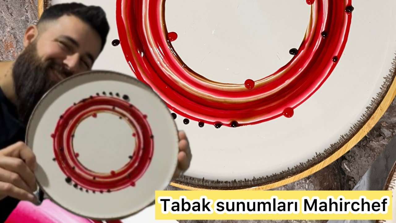 Mahir şefden 99 farklı tatlı tabak sunumu kolay pratik şık süslemeler