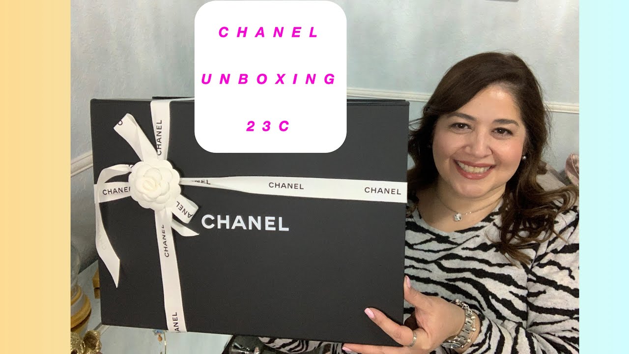 CHANEL 23C LUXURY HANDBAG UNBOXING | #unboxing #chanelunboxing #chanel23c
