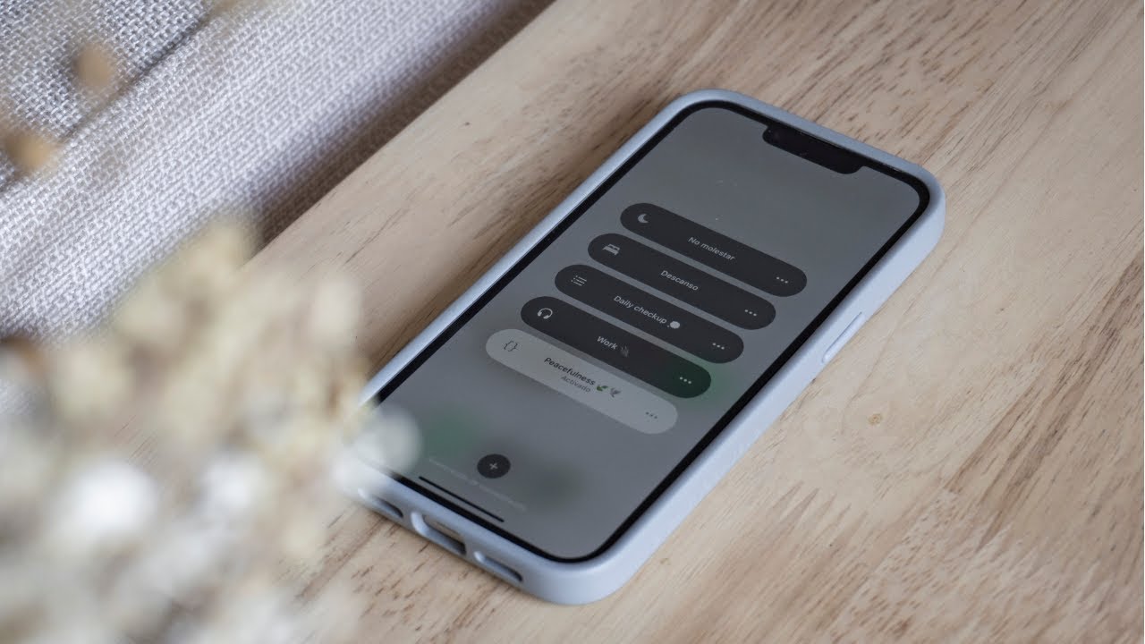 Cómo configurar los Modos de Concentración de tu iPhone ☕️