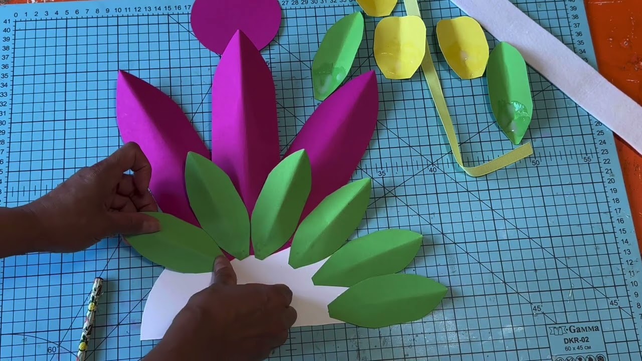 How to make PAHIYAS Festival Headdress made of Cartolina | follow for more