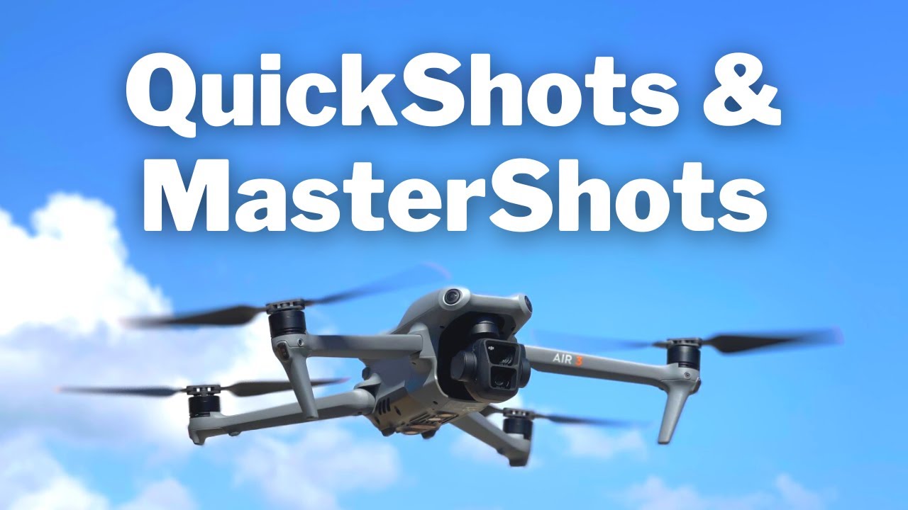 Функции Quickshot и Master Shots на DJI Air 3: всё, что нужно знать! 🚁🎥