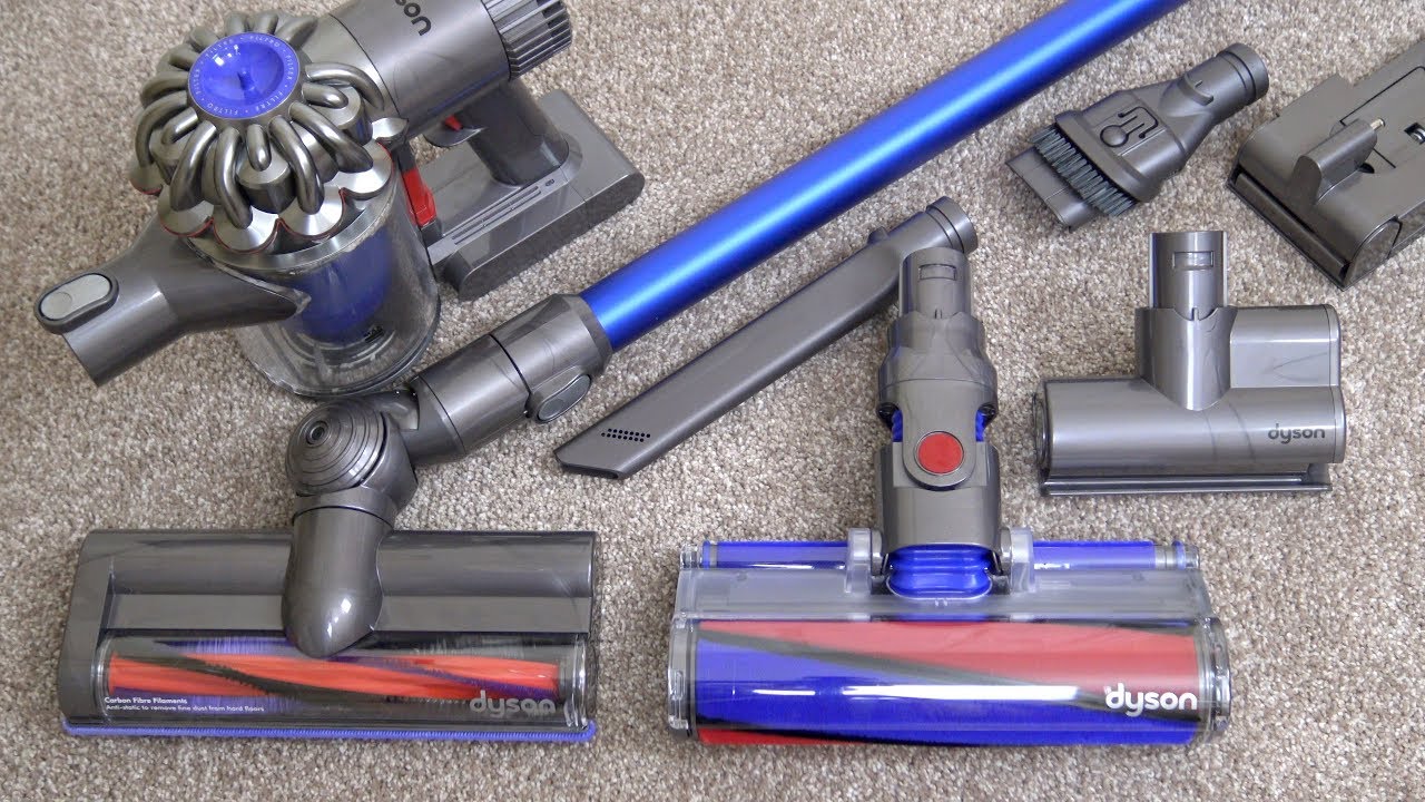 Dyson V6 Fluffy Cordless Vacuum Cleaner Unboxing & First Look