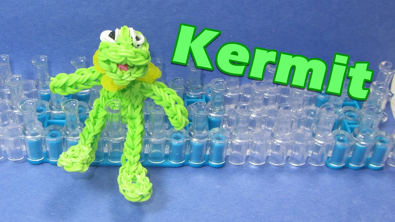 Rainbow Loom: KERMIT the FROG Charm (Muppets)