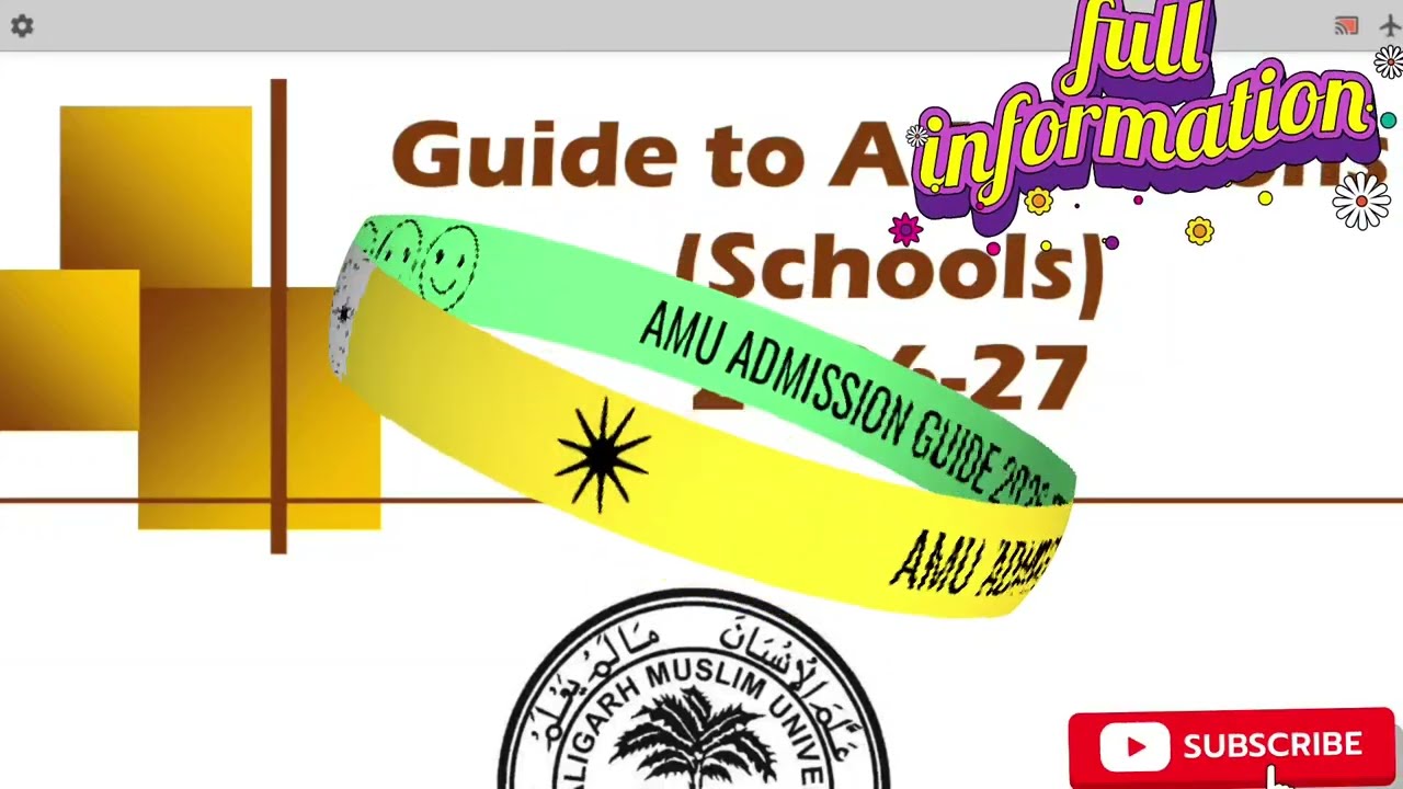 AMU School form out 2026 2027 full information step by step l #amu #school 