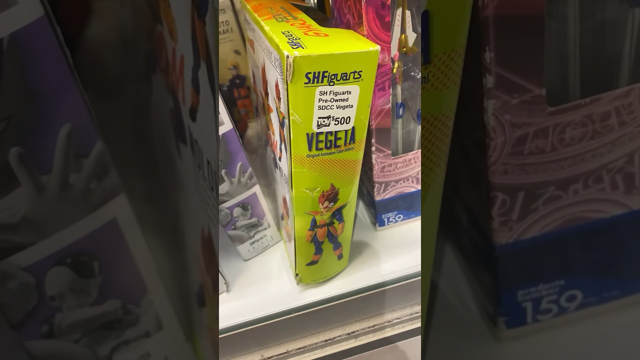 Finding Rare Dragon Ball Toys at The Toy Store