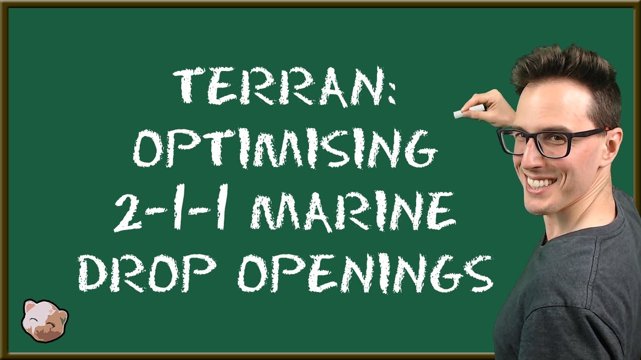 StarCraft 2 Coaching | Terran: How to do 2-1-1 marine drop opening for all matchups!