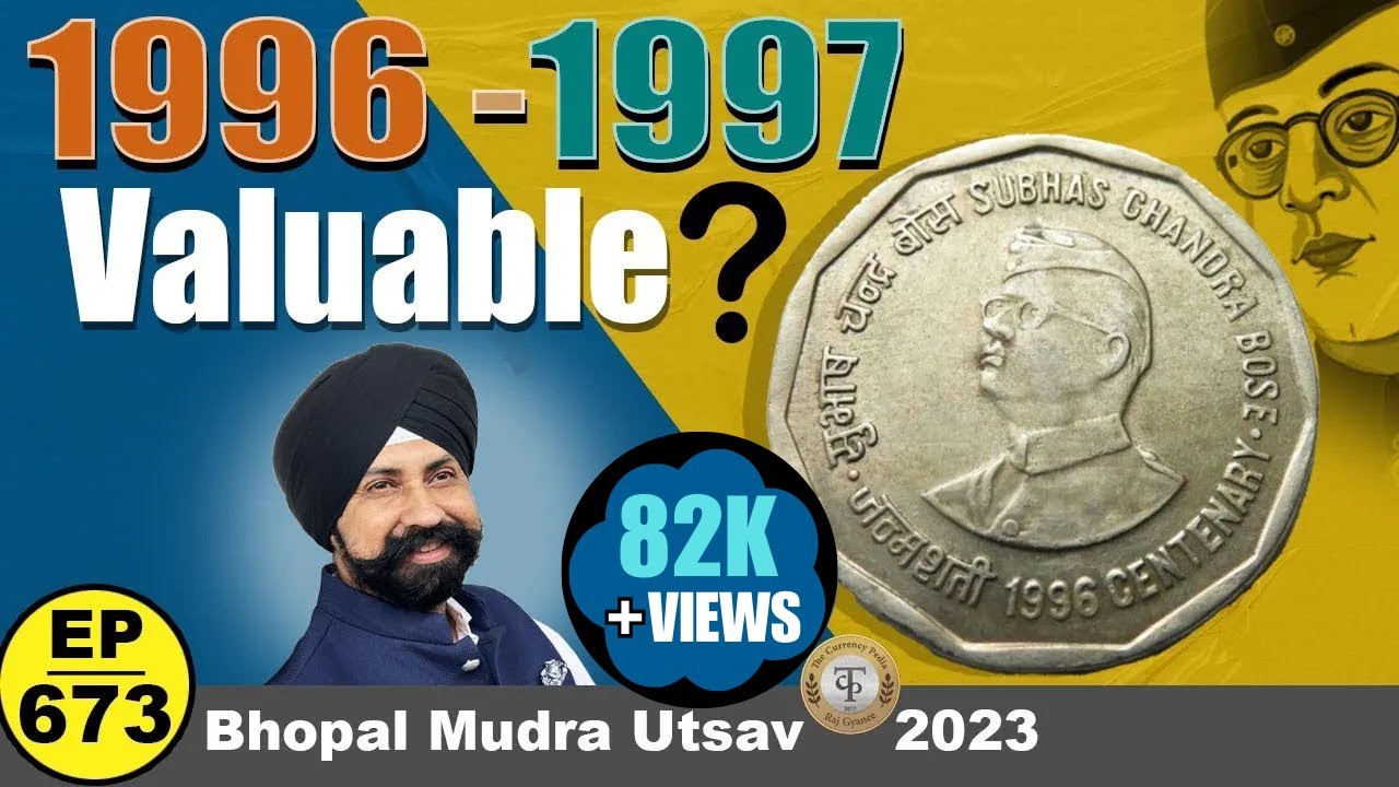 *1997 ⬅️ सुभाषचंद्र बोस ➡️1996* Valuable coin ?? #tcpep673
