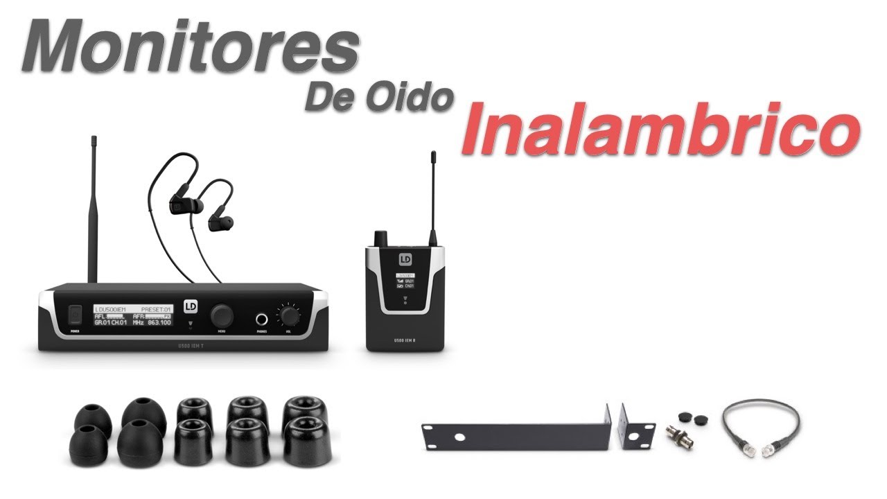 Monitores de Oido Para Musicos - Monitores  Inalámbricos Para Musicos De Iglesia