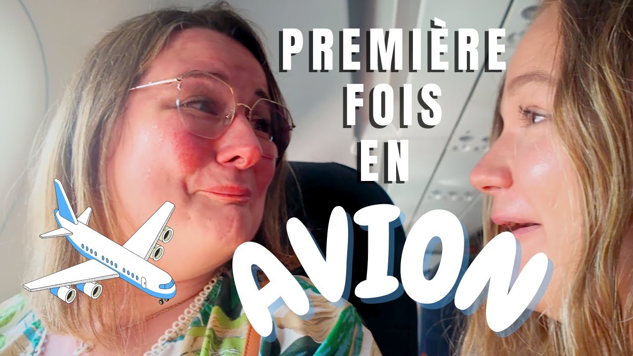 JE FAIS PRENDRE L'AVION À MA MÈRE POUR LA PREMIÈRE FOIS  ✈️ - (elle fond en larme)