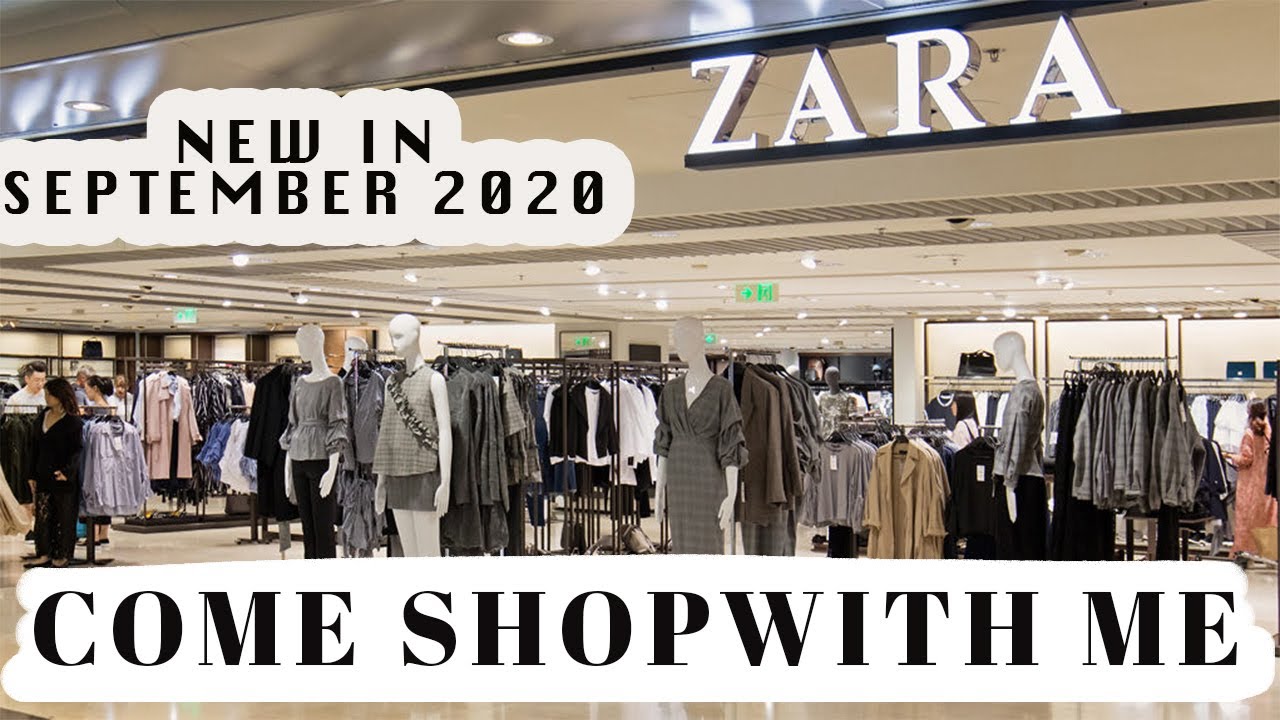 COME SHOP WITH ME AT ZARA | NEW IN ZARA SEPTEMBER  2020 #comeshoppingwithme