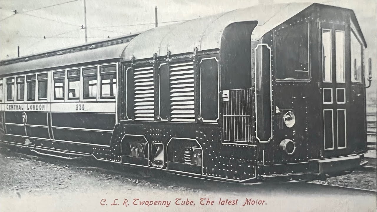 Новые поезда на Центральной линии (в 1903 году)