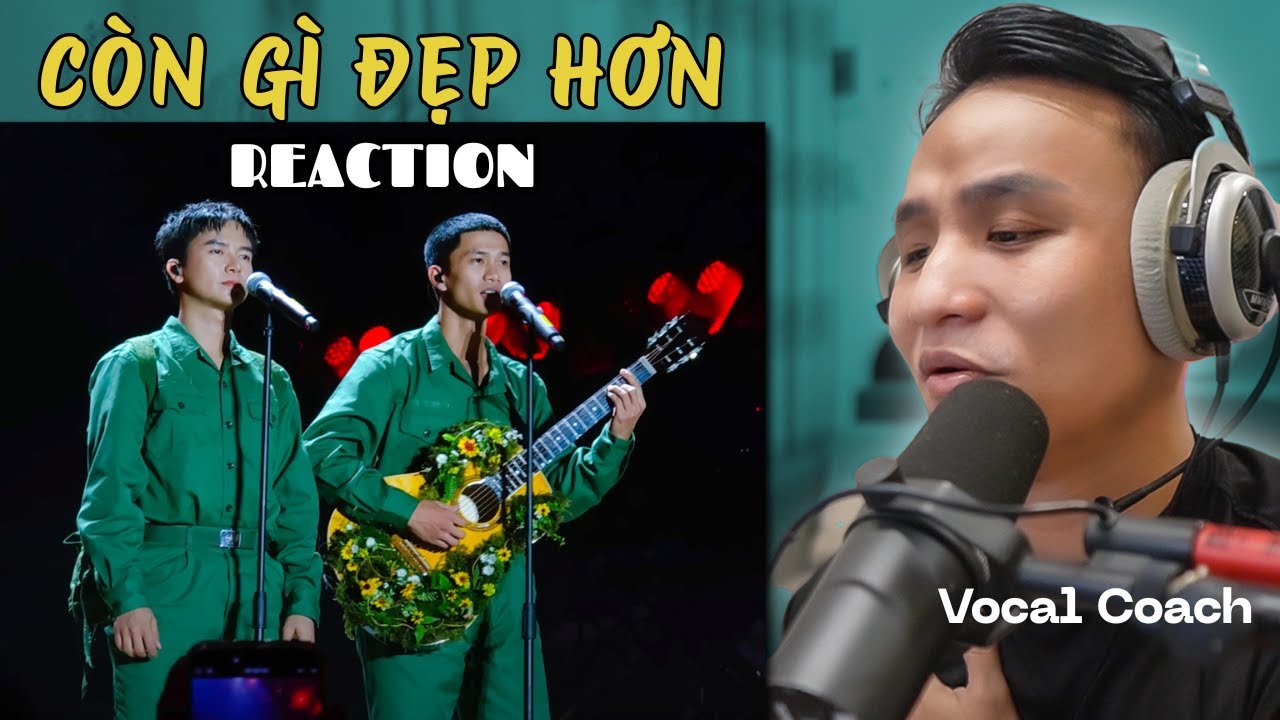 Vocal Coach Reaction | Còn Gì Đẹp Hơn OST Mưa Đỏ - Nguyễn Hùng.