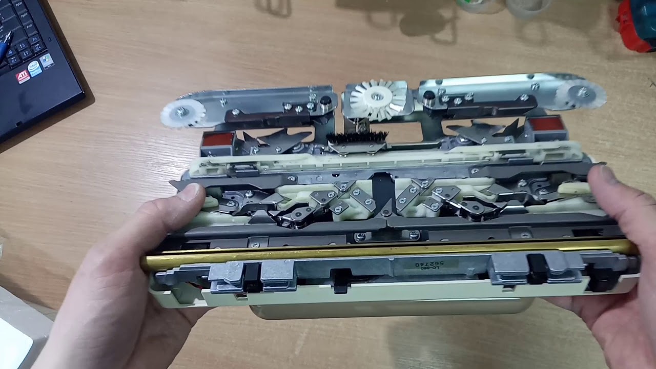 Ажурная каретка Silver LC-560 осмотр перед началом работ по настройке.