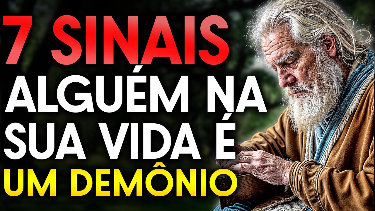 7 SINAIS CRUCIAIS DE QUE ALGUÉM NA SUA VIDA É UM DEMÔNIO!