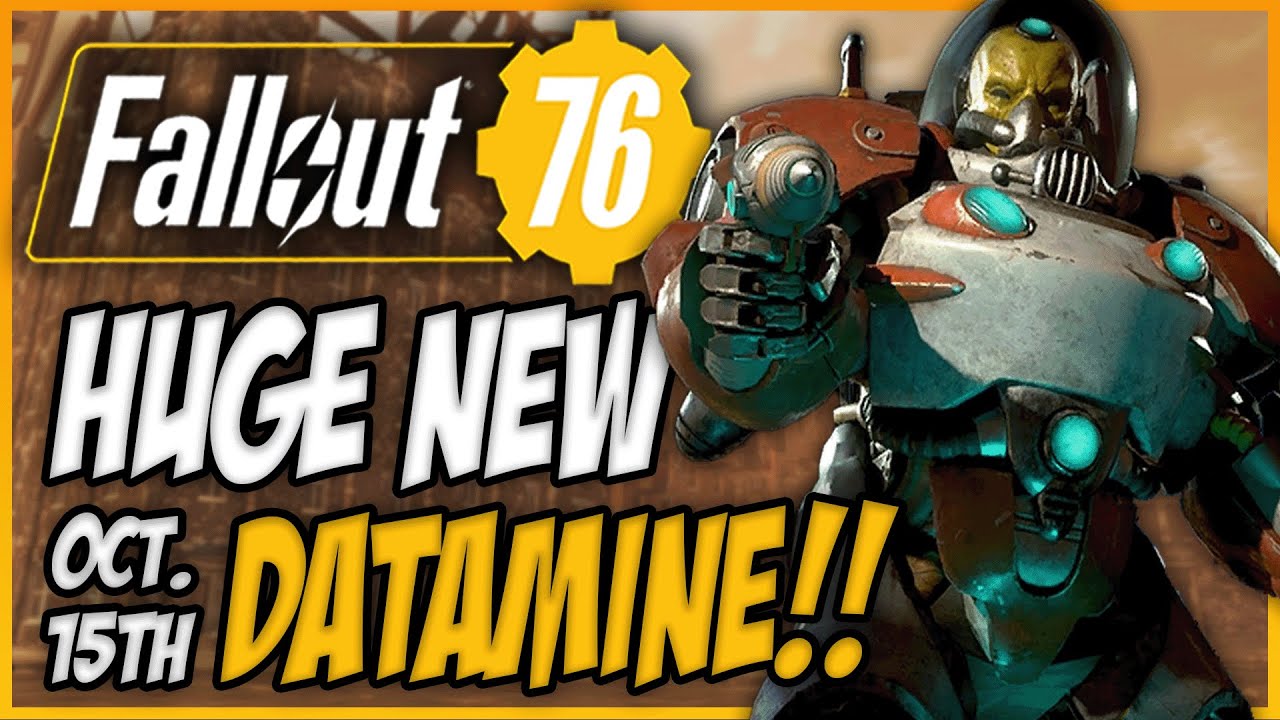 HUGE NEW DATAMINE For Fallout 76!