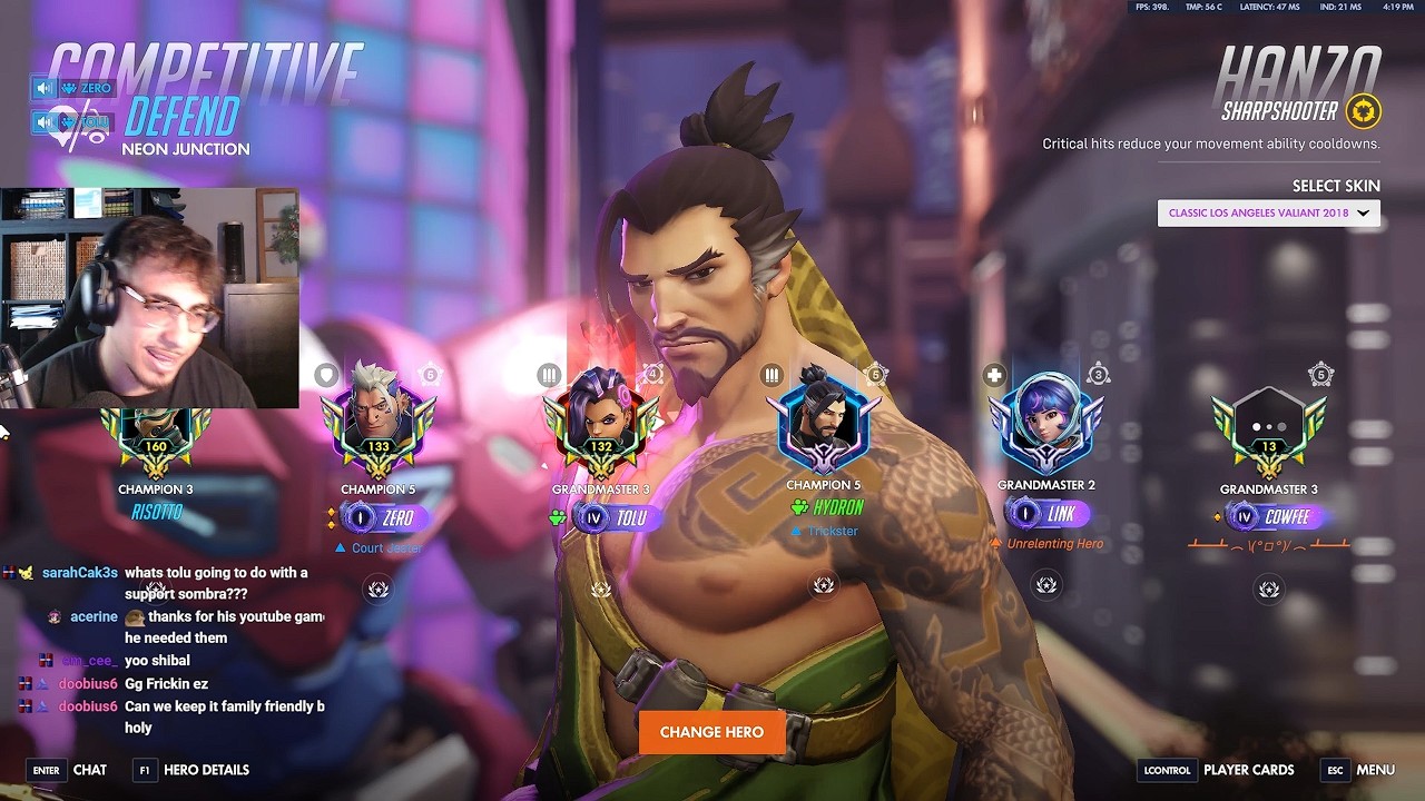 Геймплей на Hanzo от HYDRON &mdash; это просто нечто | Полный повтор с 28К+ урона