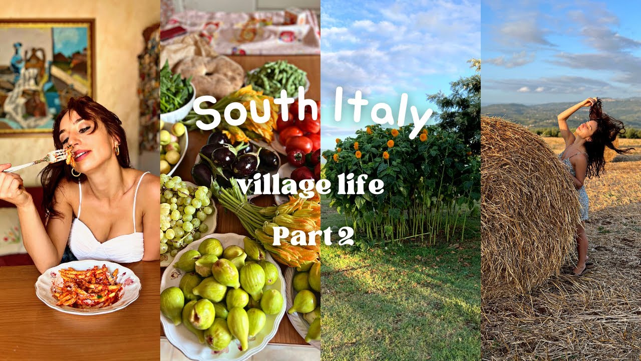жизнь на юге Италии (медленная жизнь, семья, еда, шопинг) 🇮🇹
