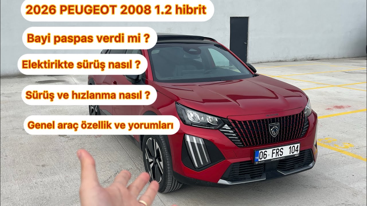 1.2 HİBRİT PEUGEOT MERAK EDİLENLER 🙏abone ol 🙏