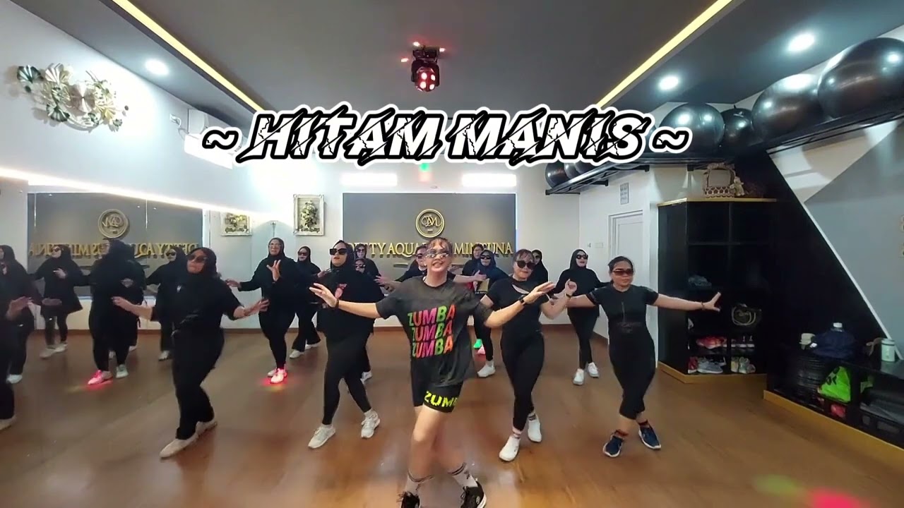 HITAM MANIS / DANGDUT REMIX / SENAM KREASI / DAM FIT CLUB / CHOREO BY ZIN DETTY