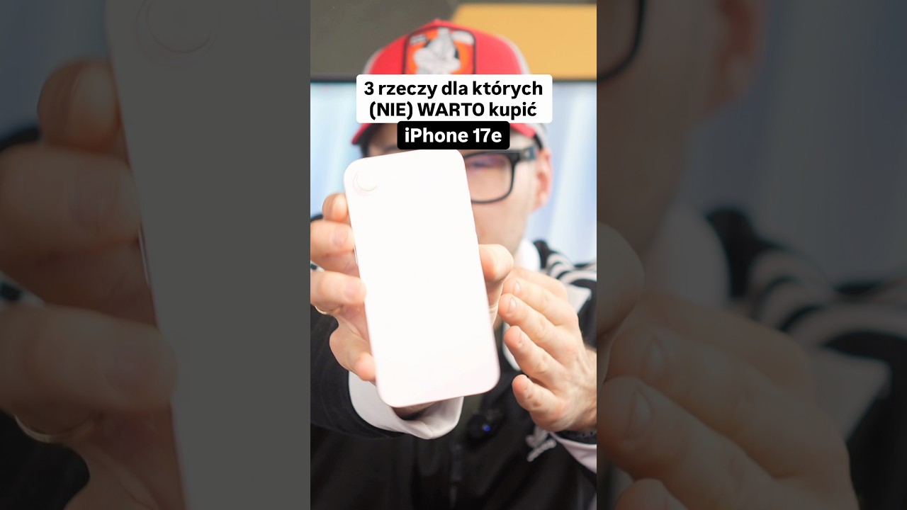 Czy WARTO kupić iPhone 17e? 3 powody dla kt&oacute;rych (NIE) WARTO ❗️| szybka recenzja