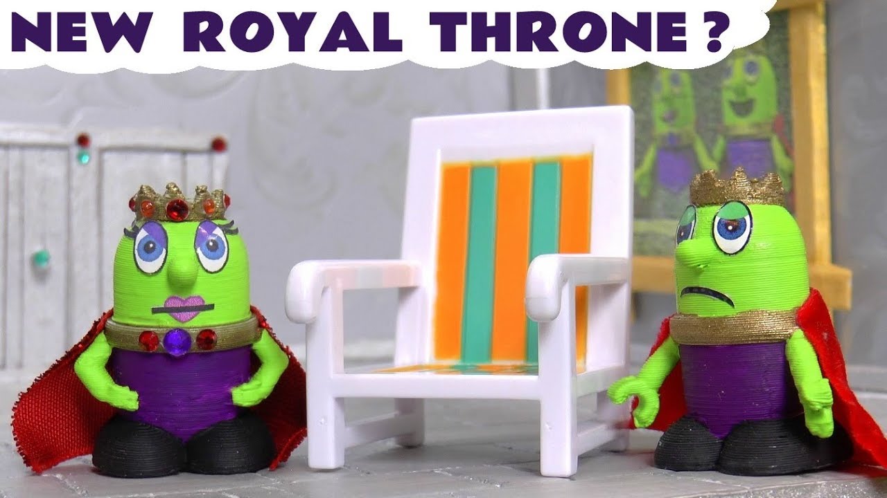 Funny Funlings NEW Royal Throne Story