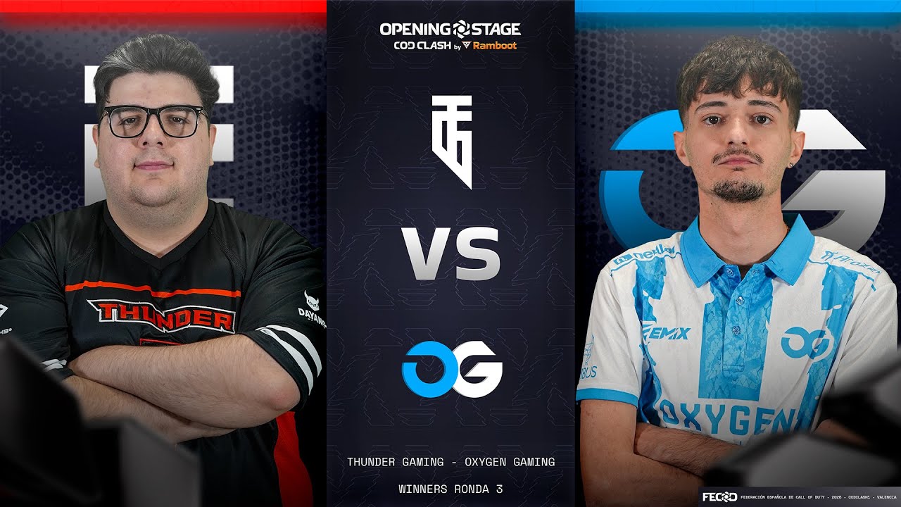 THUNDER GAMING 🆚 OXYGEN GAMING | R3 WB - COD CLASH #1 - CIRCUITO FECOD 2026