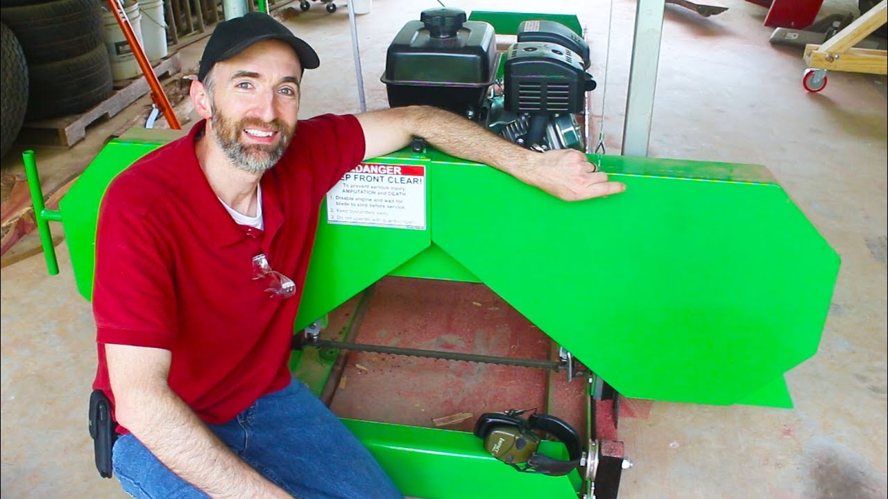Purchased a Harbor Freight Sawmill - Setup and First Impressions
