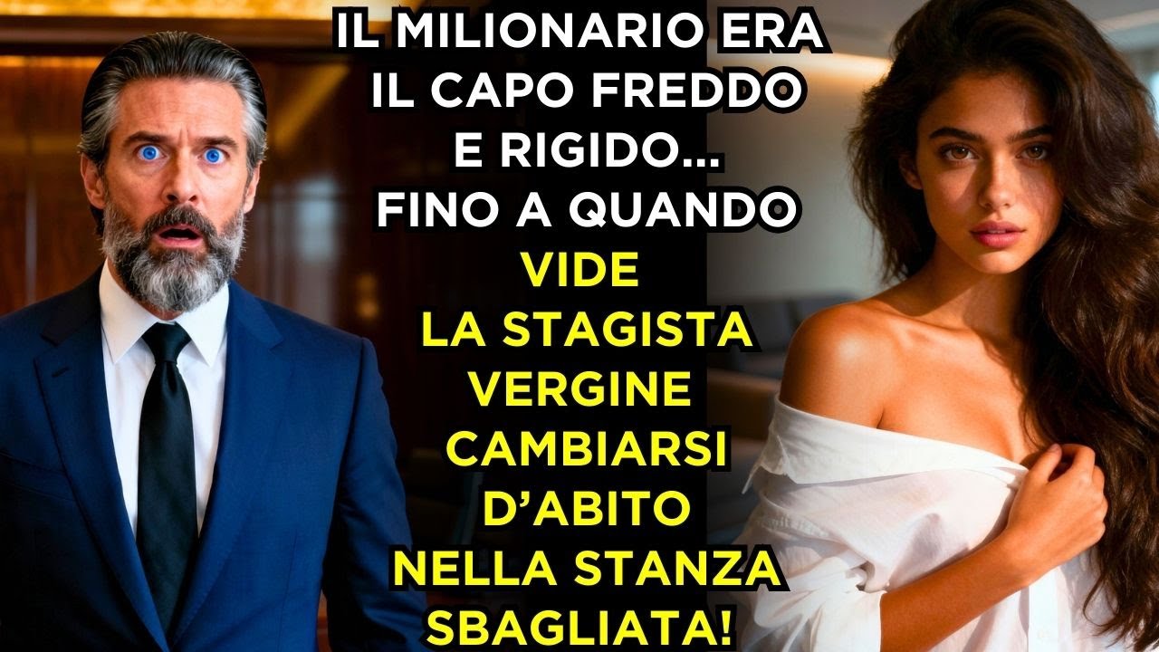 MILIONARIO VEDE L'ASSISTENTE CAMBIARSI D'ABITO NELLA SALA RIUNIONI