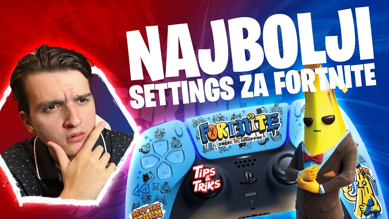 NAJBOLJI SETTINGSI ZA FORTNITE OD RANDOM IGUANE