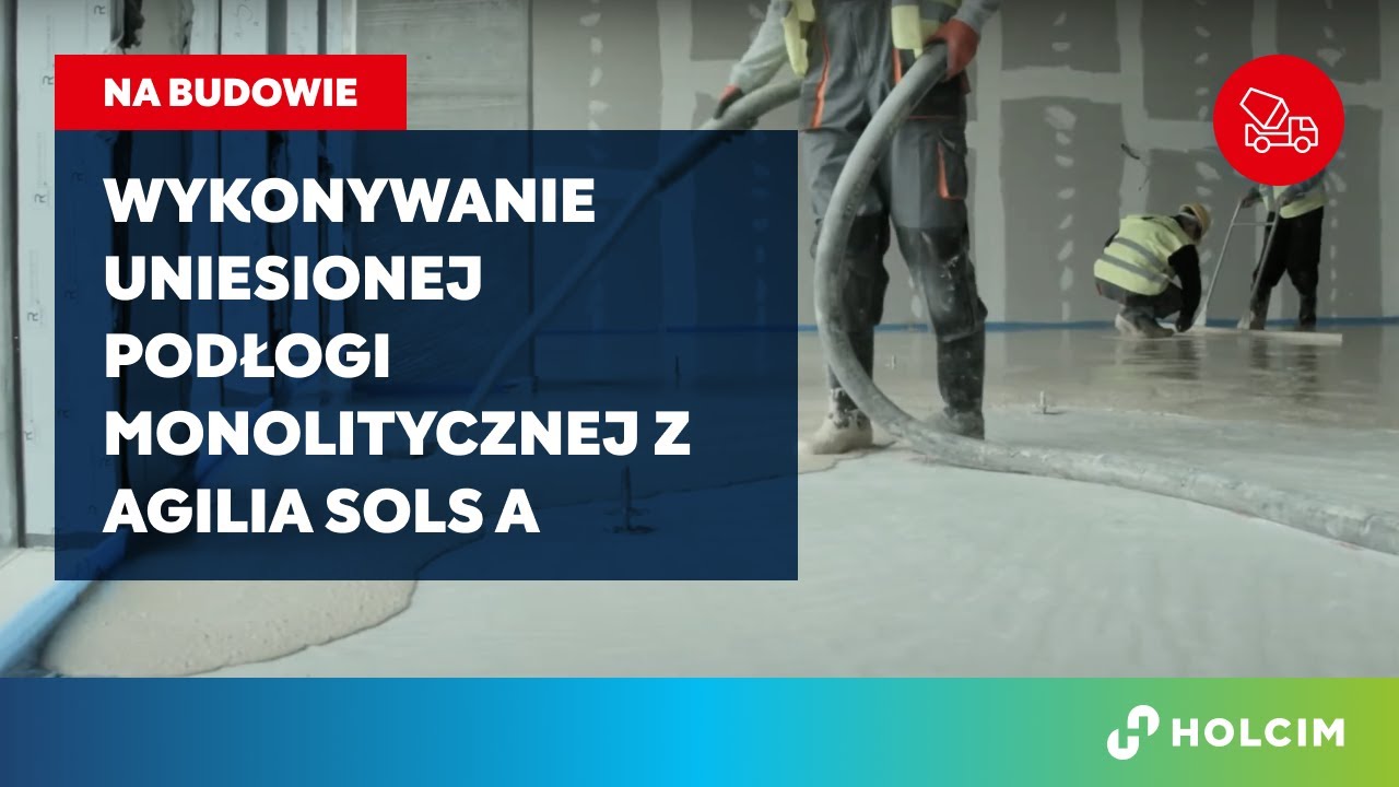 Realizacje Holcim Polska: monolityczna podłoga podniesiona w przestrzeni biurowej Holcim