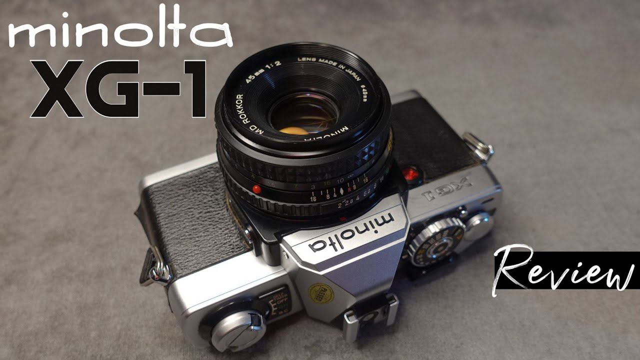 MINOLTA XG1 📷 La REFLEX que DEBERIAS CONOCER | REVIEW