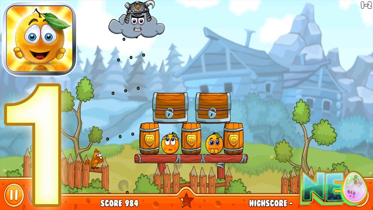Cover Orange: Gameplay Walkthrough Part 1 - Level 1-10 Complete! (iOS, Android)