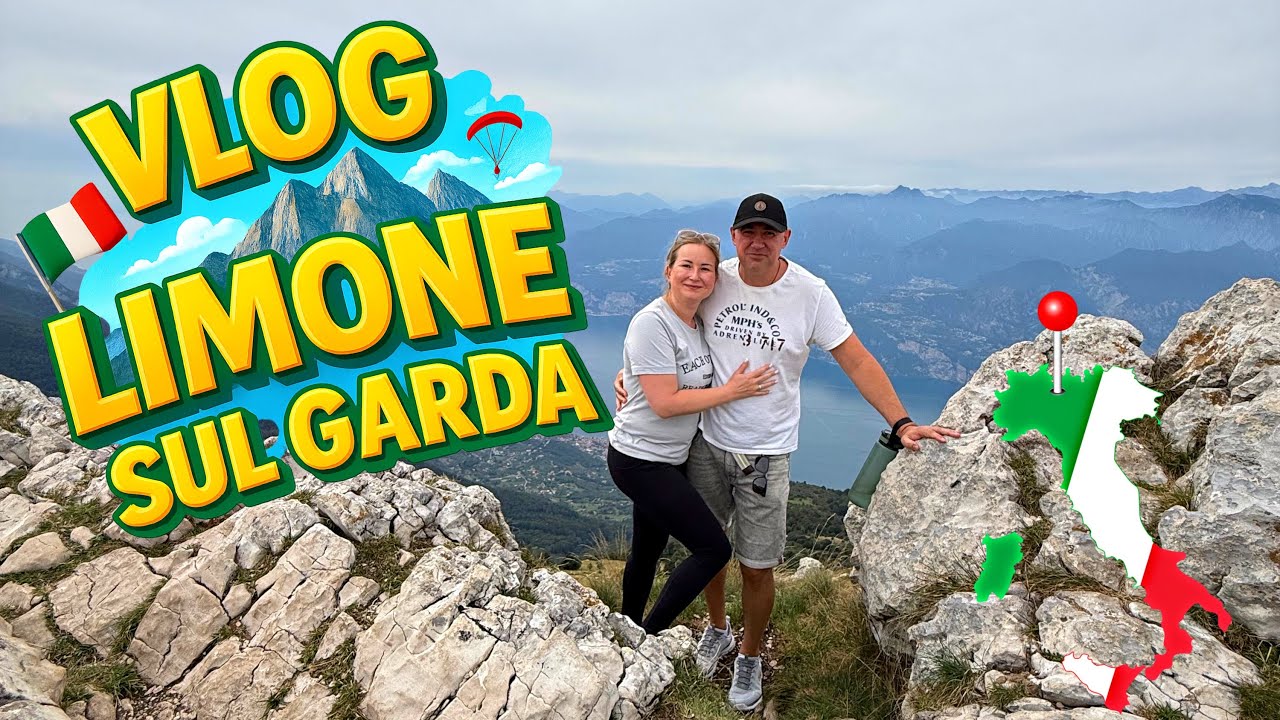 LIMONE SUL GARDA - ВЛОГ! Из Германии до прекраснейших итальянских Альп. 