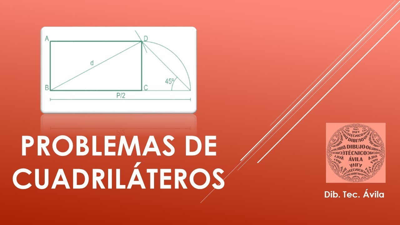 Dibujar un rectángulo dado el semiperímetro y la diagonal.