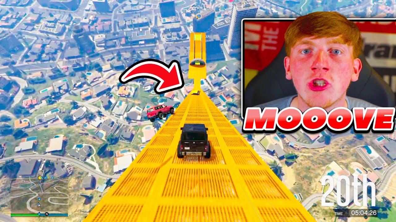 Angry Ginge играет в GTA V Races (эп. 42)