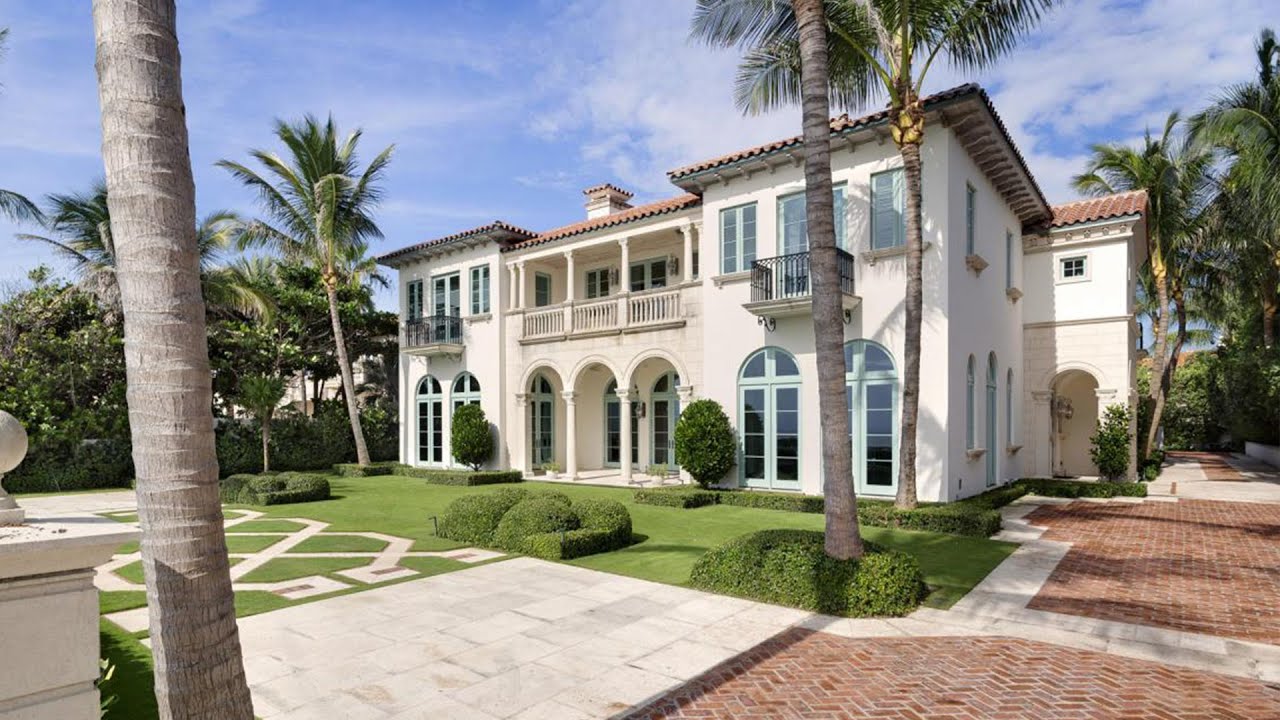 Oceanfront Dream Mansion | Luxury Real Estate | 516 South Ocean Boulevard Palm Beach, Florida