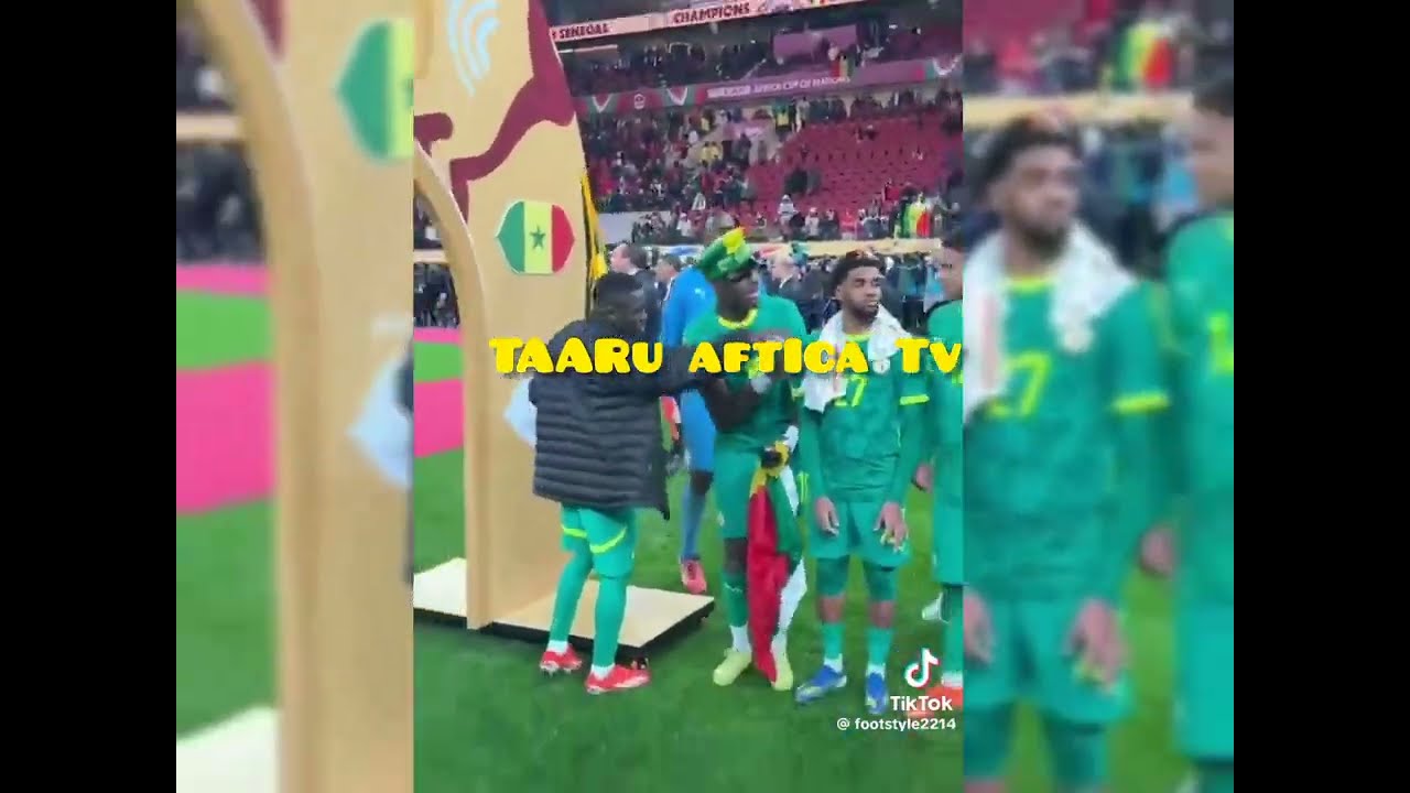 La pression des supportaires senegalaise lors de La finale CAN 2025 au Maroc🇸🇳🇸🇳🇲🇦🇲🇦😰😰