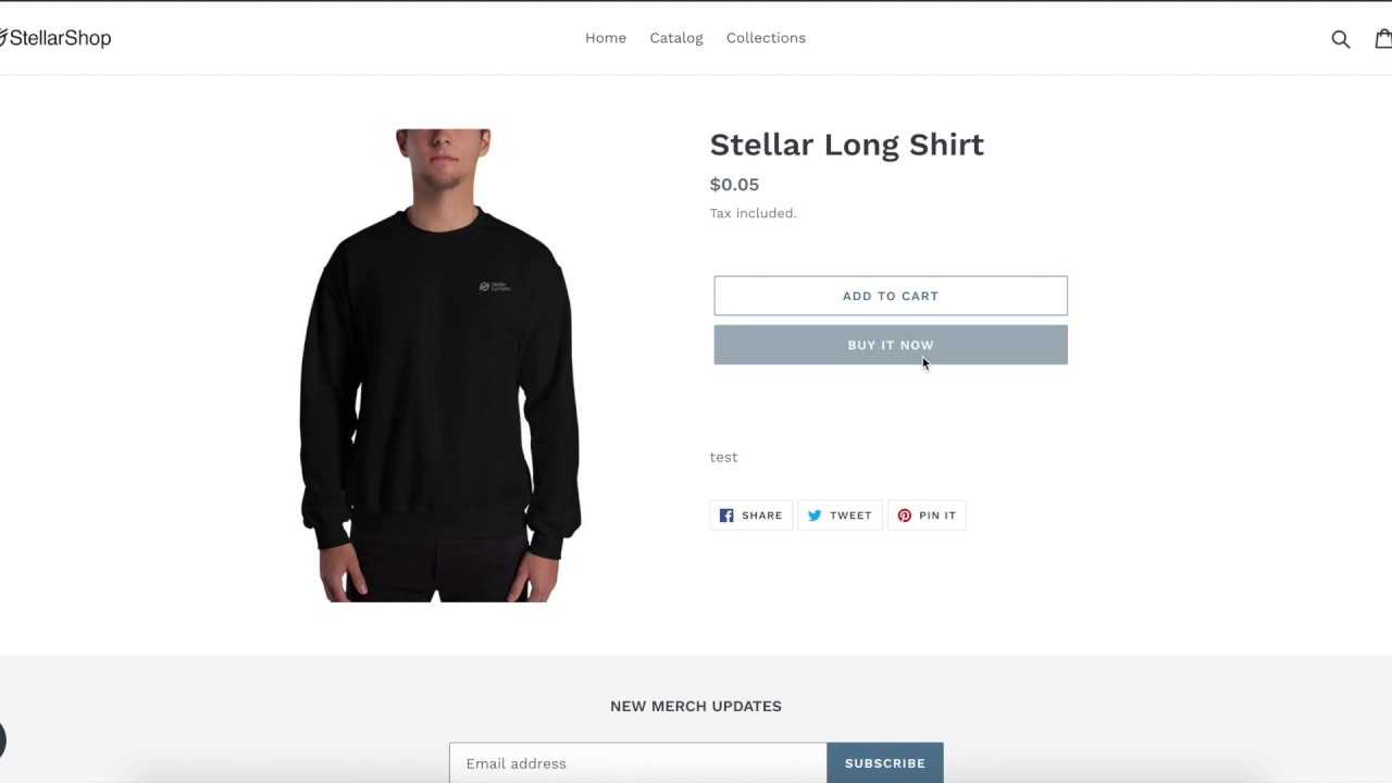 Accept Stellar payments on your Shopify store with StellarPay!