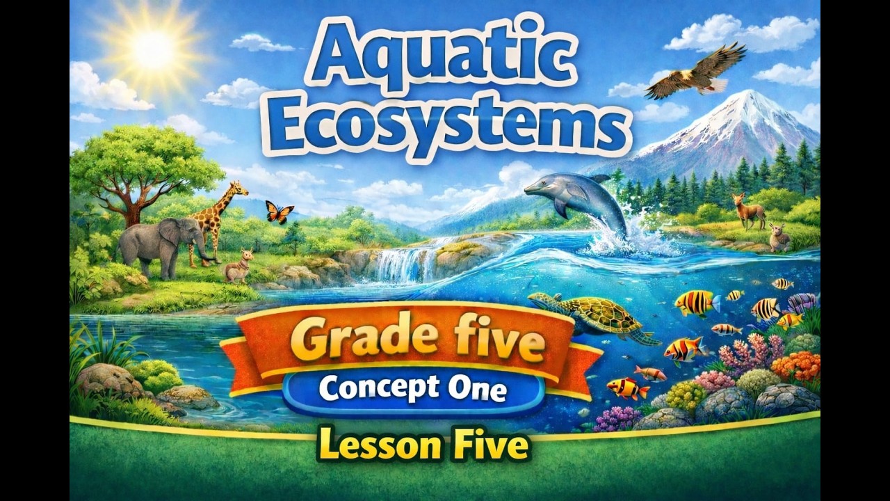 ساينس خامسه ابتدائي ترم ثاني 2026 Science Grade 5 Unit 3 Concept 1 Lesson 5(حل تدريبات المعاصر)