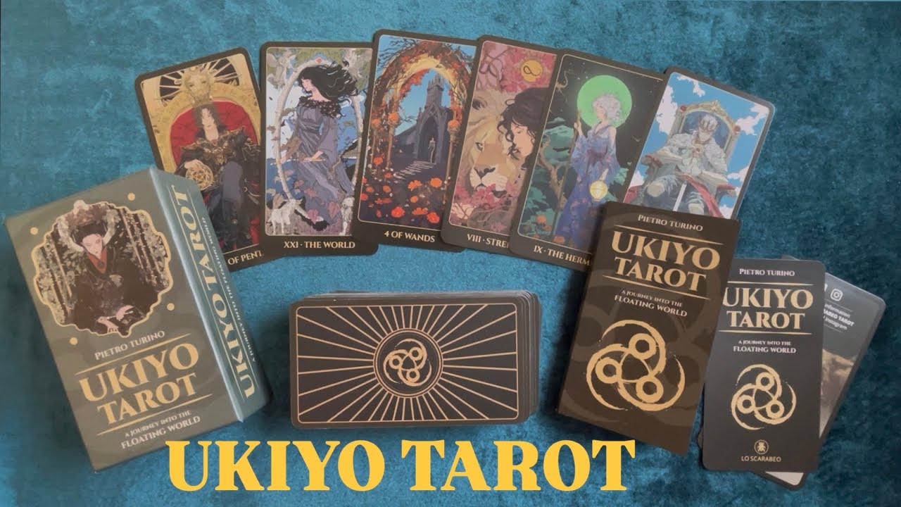Ukiyo Tarot |⭐️New Release ⭐️| Full Flip Through 