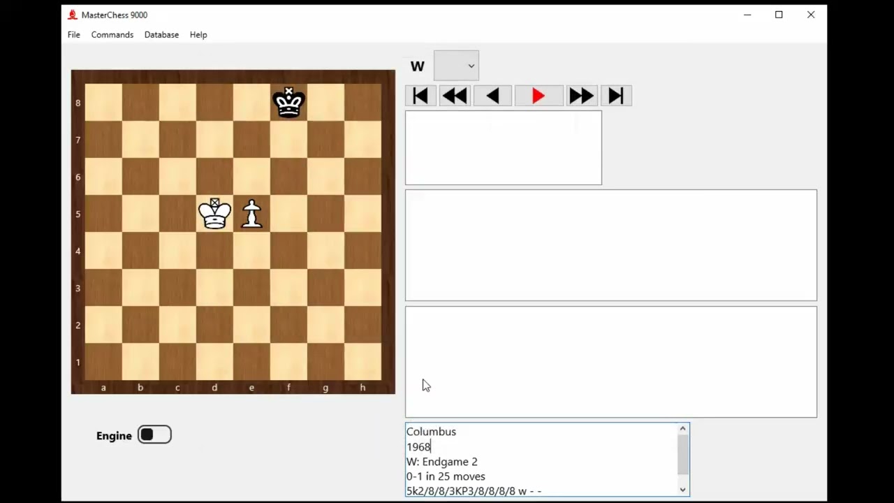 MasterChess 9000 and adding puzzles and endgame studies to a PGN file