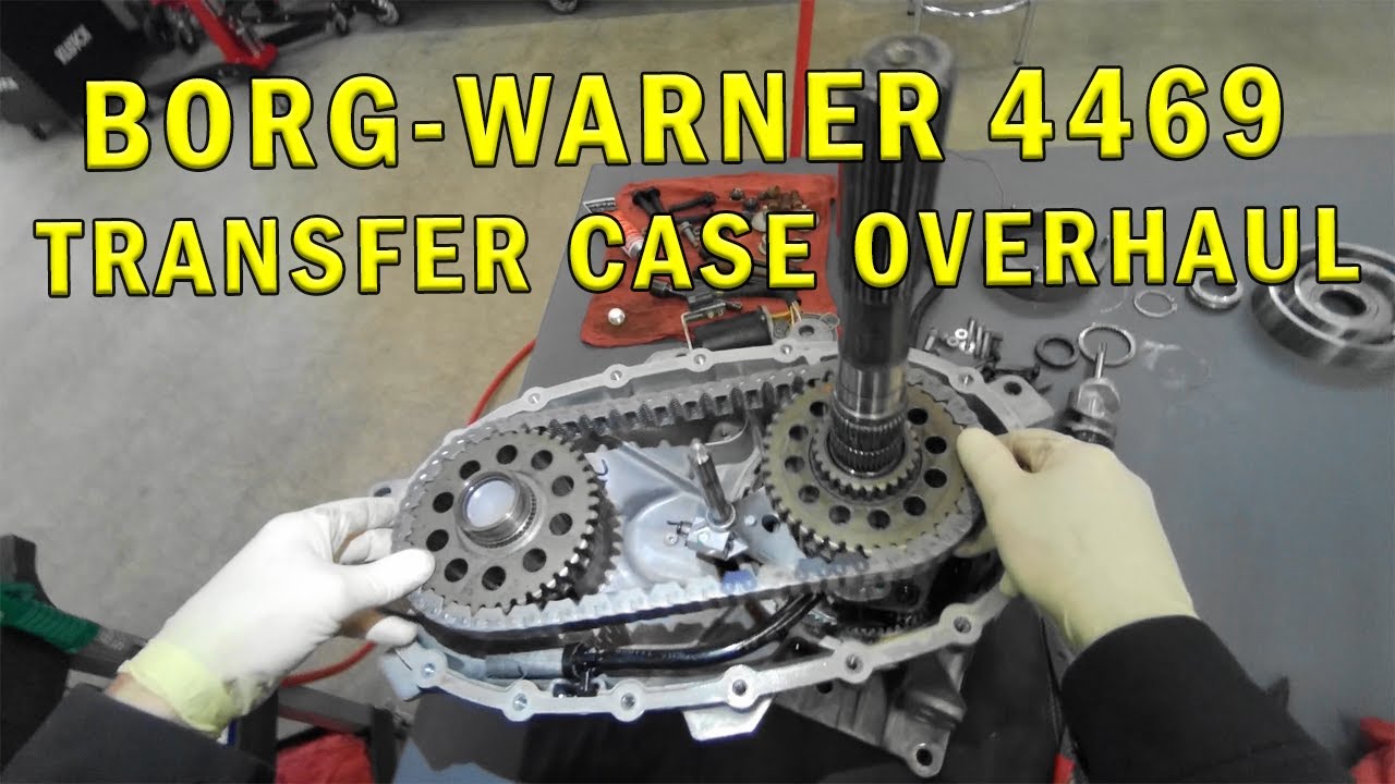 Капитальный ремонт раздаточной коробки BORG-WARNER 4469