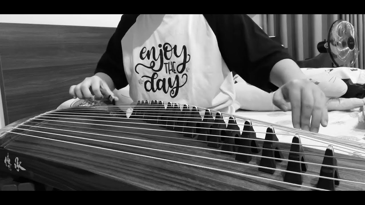 Guzheng practice with Unsullied (不染) | Tập cổ tranh với Bất Nhiễm