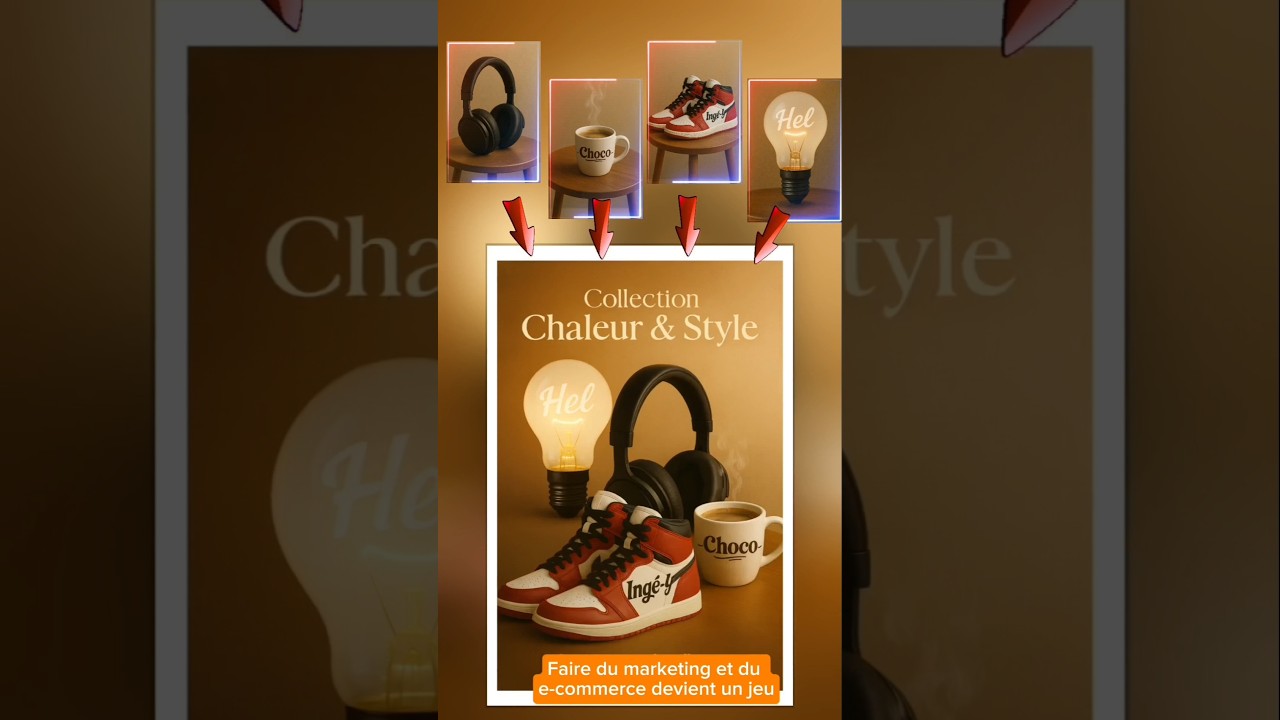 Cr&eacute;er des posters, affiches et vid&eacute;os plus rapidement que vos concurrents pour augmenter vos ventes