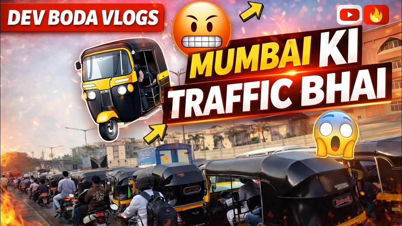 Ek Baar Mumbai Ki Traffic Dekh Lo… Sab Samajh Jaoge! 😂😱   #MumbaiTraffic#TrafficJam#Mumbaikar #Viral