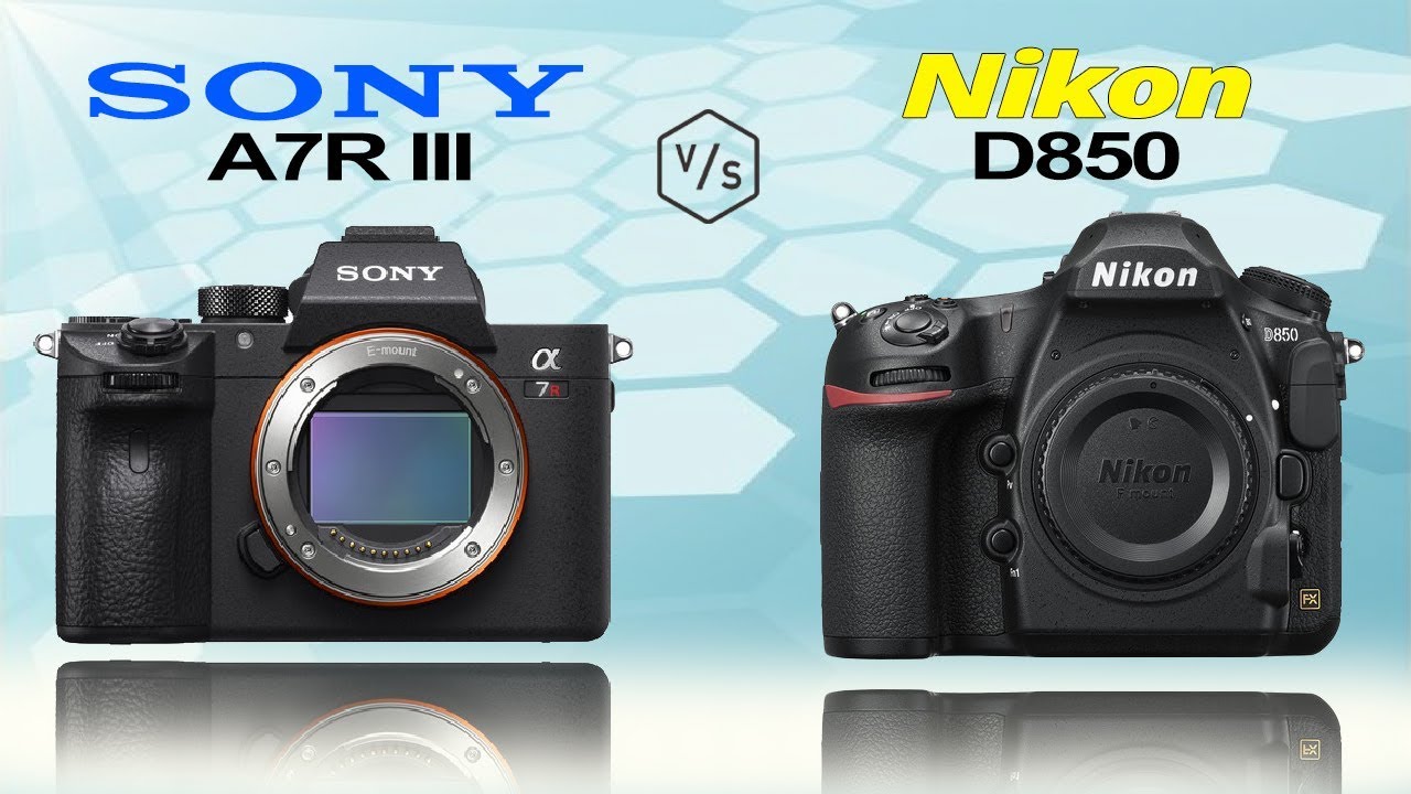 SONY A7R III vs Nikon D850