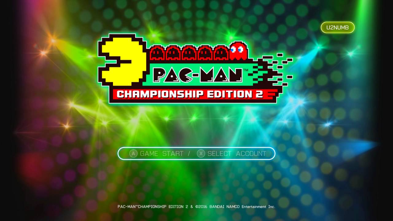 Pac-Man: Championship Edition 2 Title Screen (PC, PS4, Xbox One)