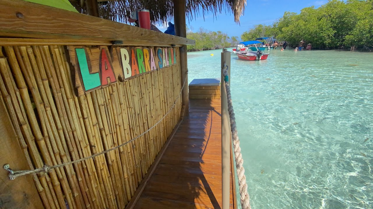 La barrita salada en La Parguera, Lajas, Puerto Rico 🇵🇷.