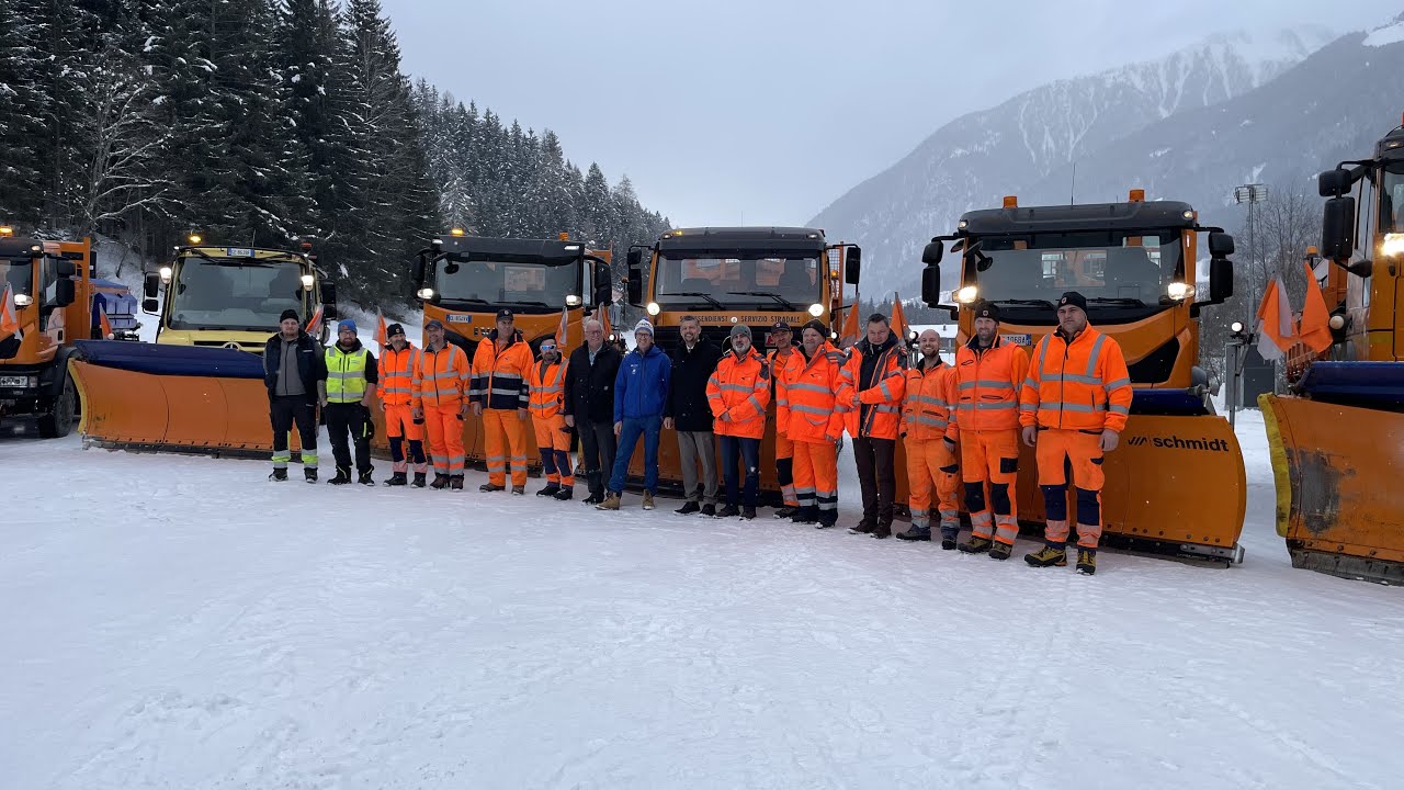 Olympische Winterspiele: Straßendienst leistet wertvollen Beitrag